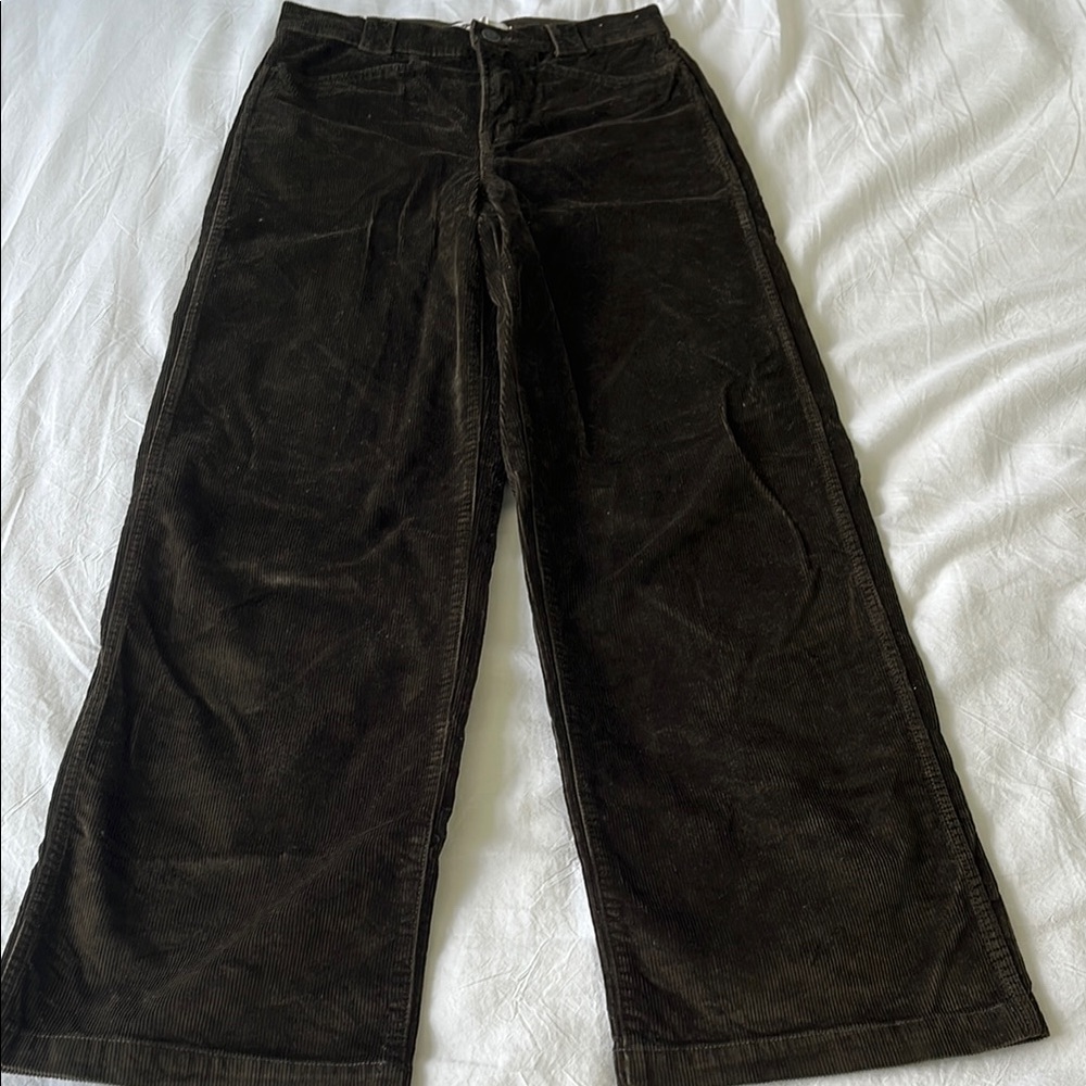 Dark Brown Corduroy Pants
